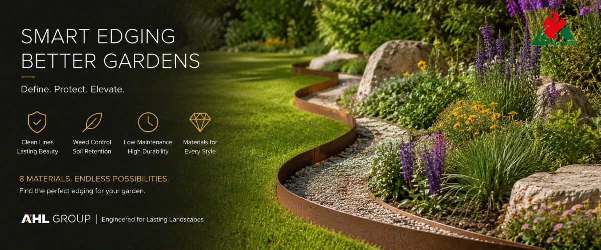 High-quality garden edging